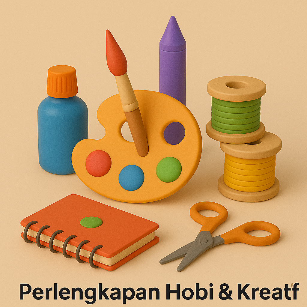 Perlengkapan Hobby & Kreatif