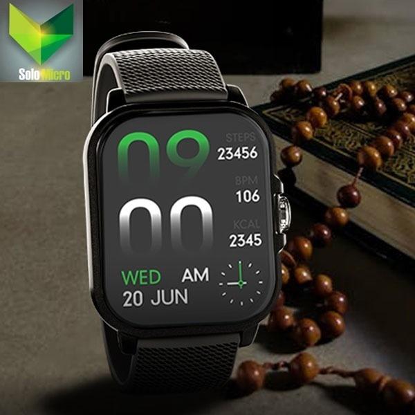 VIVAN VWF16 Smartwatch Pengingat Waktu Sholat Arah Kiblat