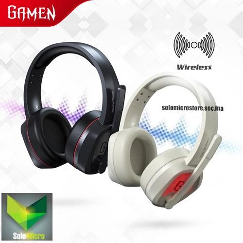 PROMO GAMEN Headphone Dual Mode Wired and Wireless Pro Gaming Headset Shadow II PUTIH