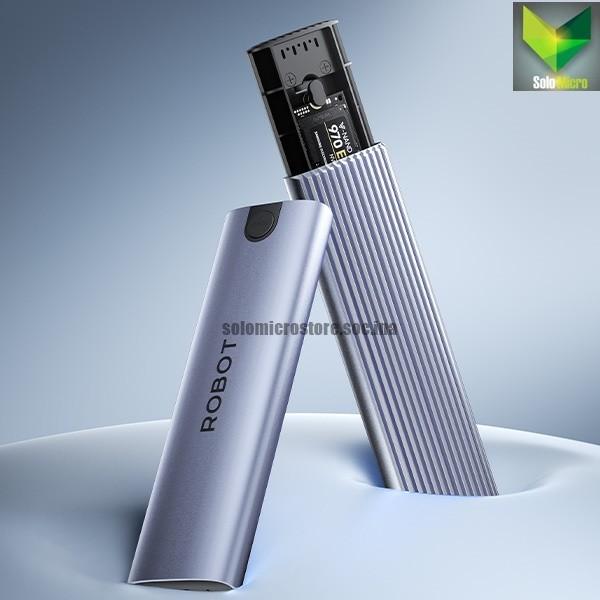 ROBOT RMSD10 SSD Enclosure M.2 NVME 10Gbps alloy body Storage Cases & Docking