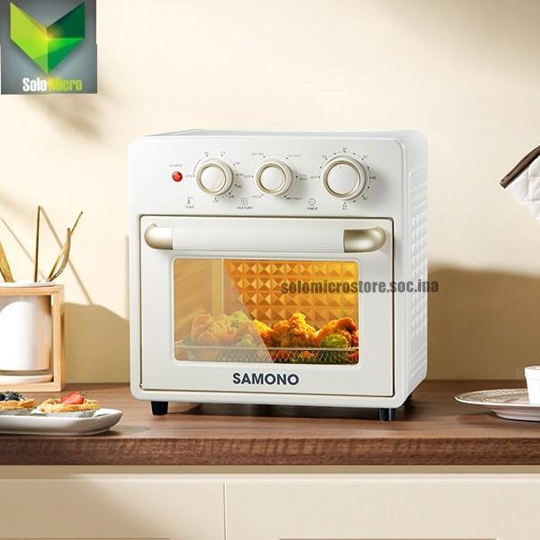 SAMONO AFV18 2 In 1 Air Fryer Oven 350 Watt Kapasitas 18L Dengan 5 Fungsi Memasak