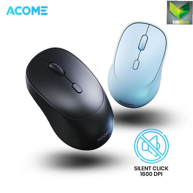 ACOME Mouse AM600 Fashion Color Wireless 1600 DPI Silent Click Optical