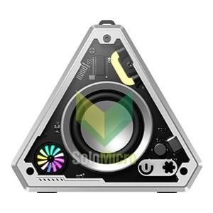 VIVAN VS22 Speaker Bluetooth 5.3 Speaker TWS Mechanical Punk RGB Light Stereofonik Bass