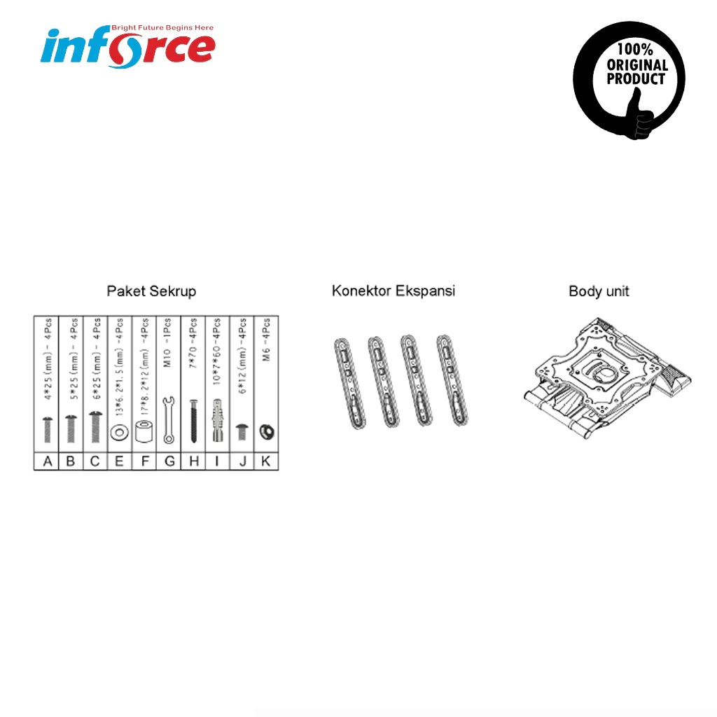 Solo Micro - INFORCE Bracket TV T78 32inch-60inch UNIVERSAL BRAKET ...