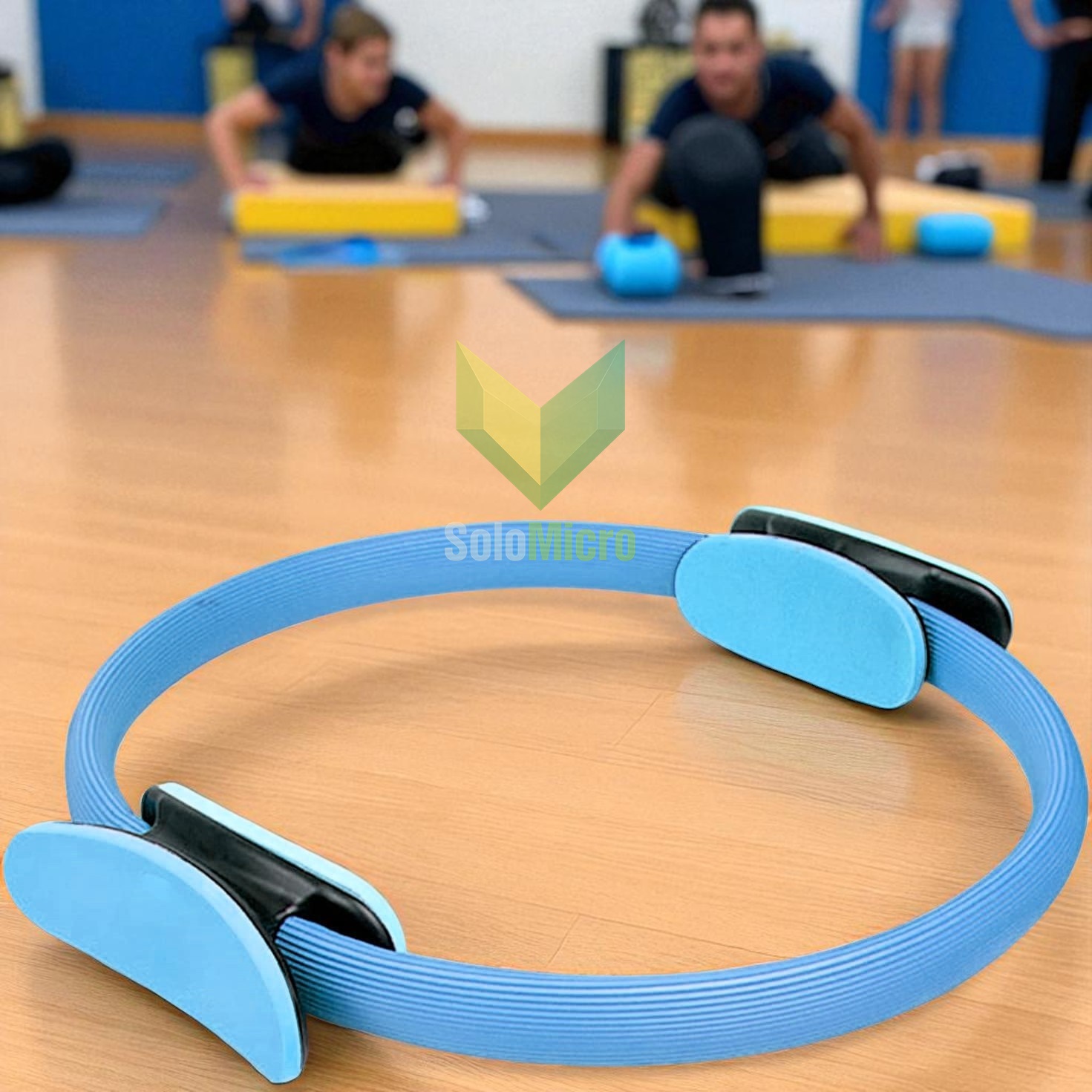 Magic Ring Resistance Pilates Circle Yoga Fitness 36cm - YW219 - Blue