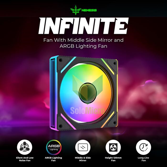 FAN Case ARGB SYNC Infinity Full Mirror Frame Nemesis INFINITE