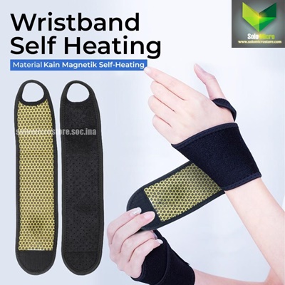 Pelindung Pergelangan Tangan Wristband Heating Magnetic 1 PCS - DE-375