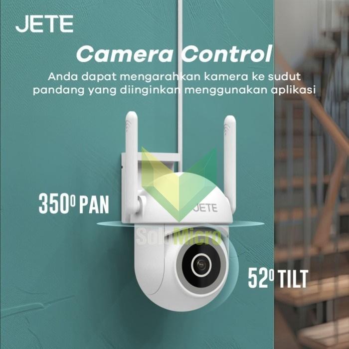 CCTV JETE CTO1 IP Cam Outdoor 4mp Smart Camera AI Detection Clear Night Vision